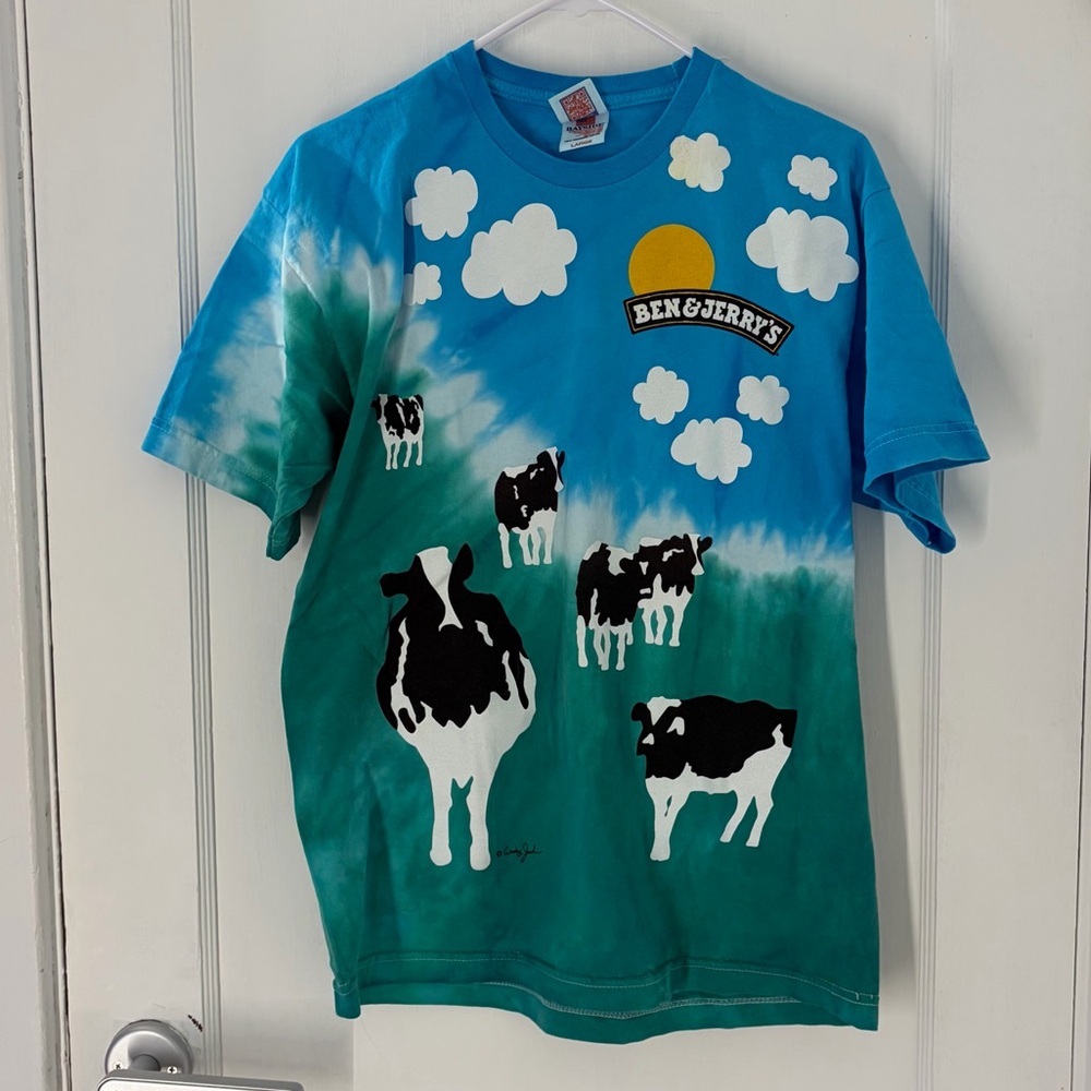 Ben and Jerry’s Euphoria Tie Dye T Shirt